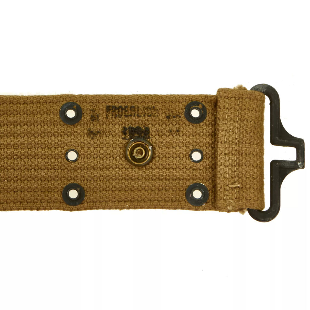 Original U.S. WWII M1936 Pistol Belt, Unclear or Missing Markings – NOT A