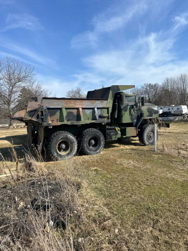 1990 BMY M930a2 Dump Truck 5 ton 6×6 Military Diesel