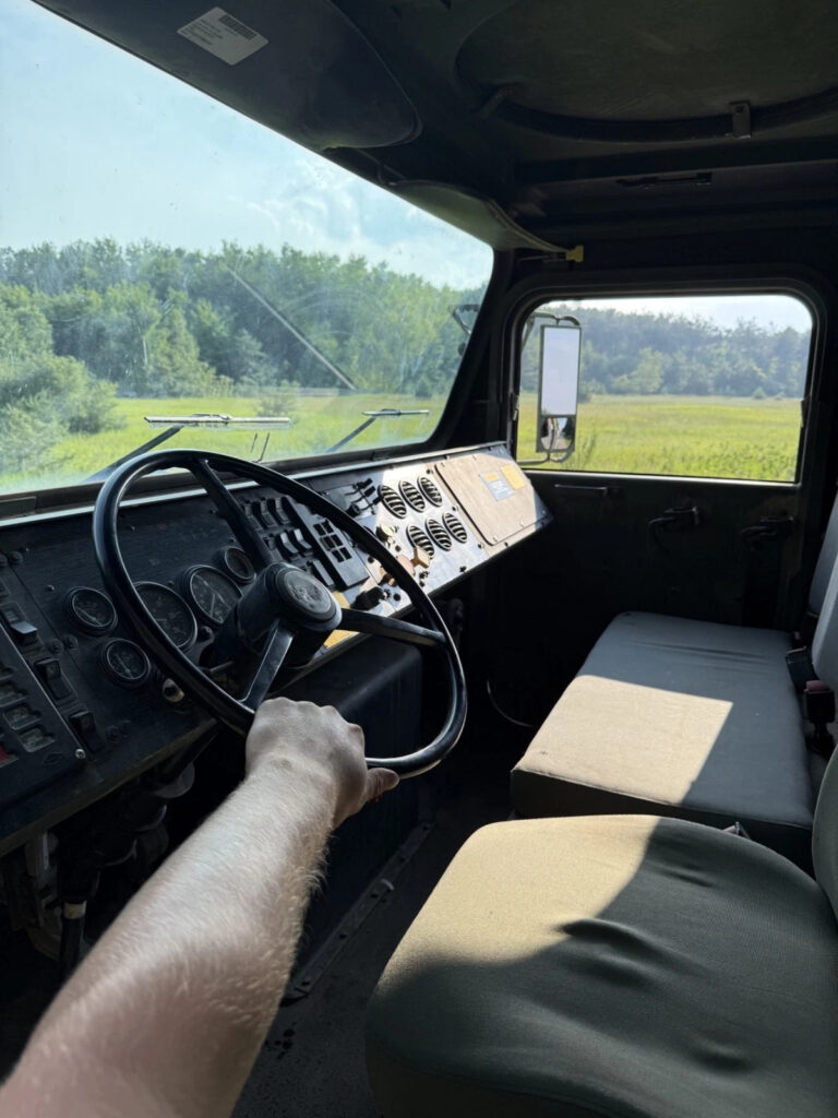 2002 Oshkosh MK23 MTVR 7 ton Water Truck 6×6 Off Road Military Tanker Cat C12