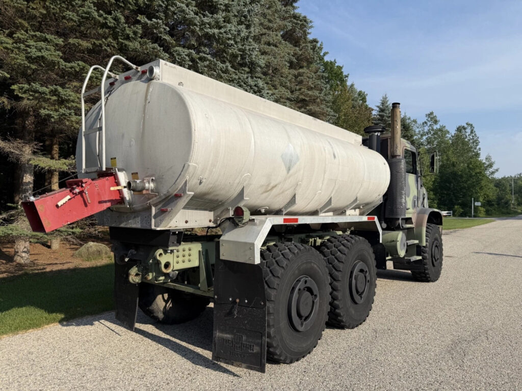 2002 Oshkosh MK23 MTVR 7 ton Water Truck 6×6 Off Road Military Tanker Cat C12