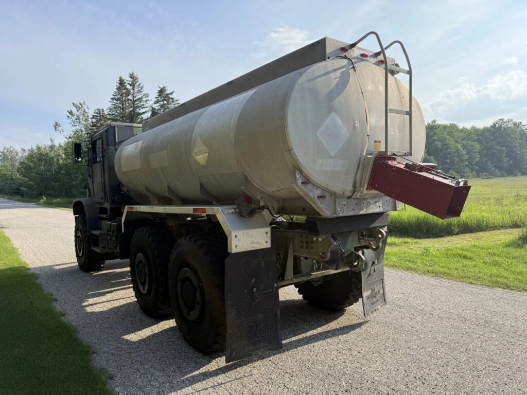 2002 Oshkosh MK23 MTVR 7 ton Water Truck 6×6 Off Road Military Tanker Cat C12