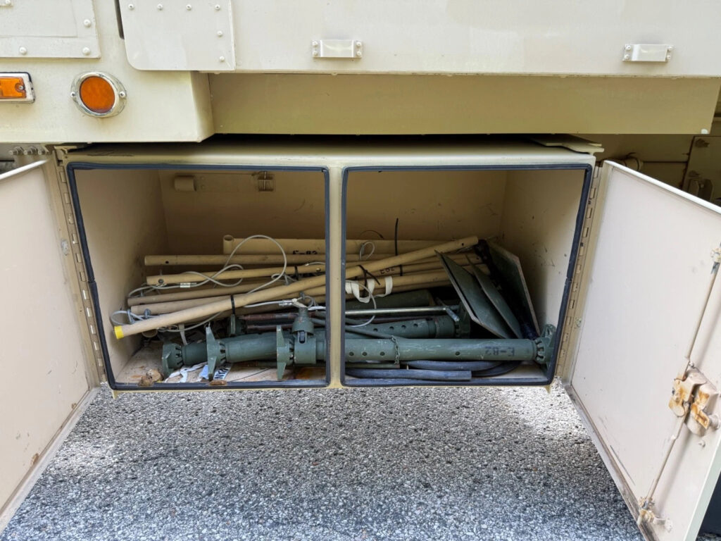 2008 Stewart & Stevenson M1087a1r 6×6 Expandable Van Military Truck Diesel RARE