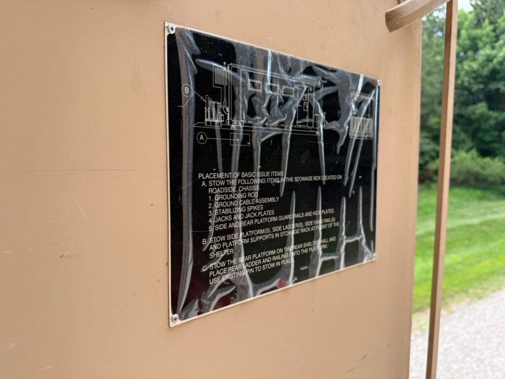 2008 Stewart & Stevenson M1087a1r 6×6 Expandable Van Military Truck Diesel RARE