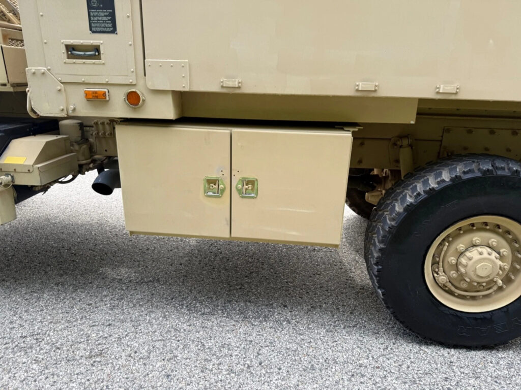 2008 Stewart & Stevenson M1087a1r 6×6 Expandable Van Military Truck Diesel RARE