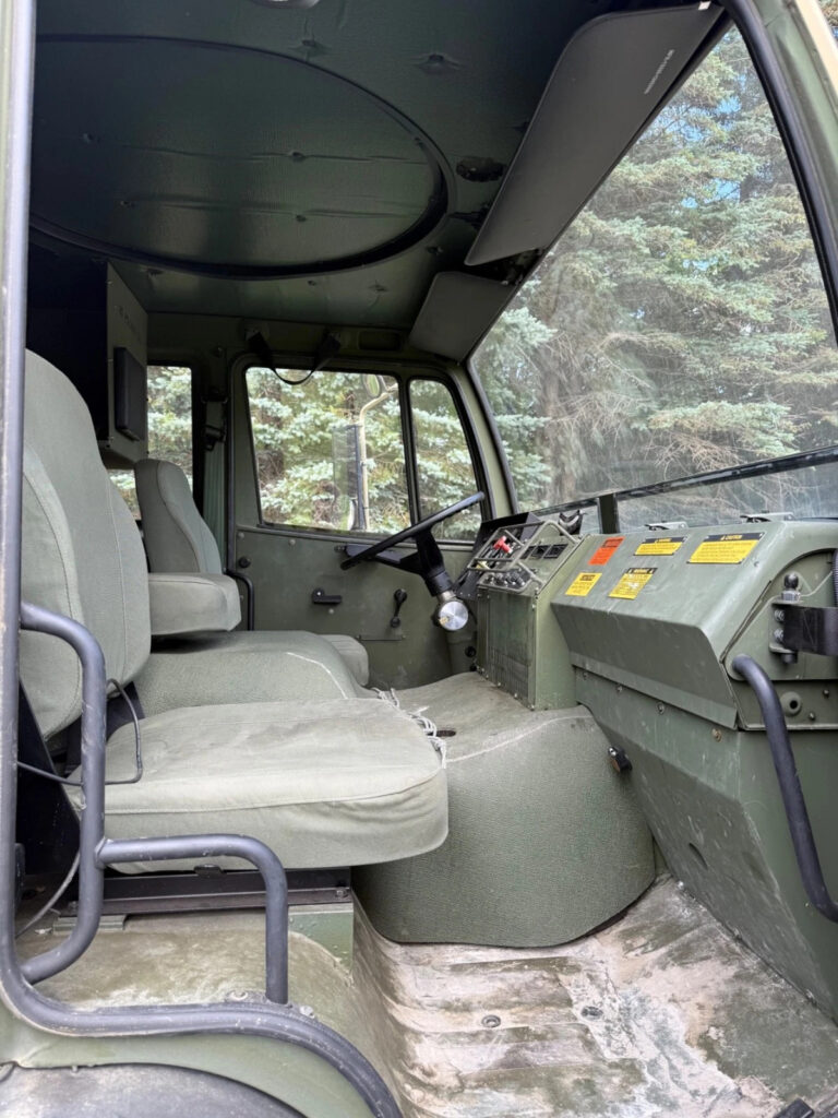 2008 Stewart & Stevenson M1087a1r 6×6 Expandable Van Military Truck Diesel RARE