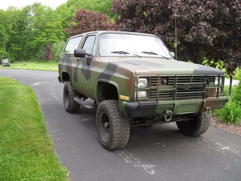 Military Vehicles for sale ebay Motors Diesel Blazer