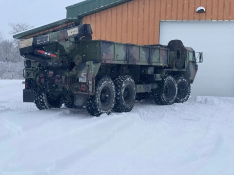 1984 Oshkosh M-985 Military Cargo Truck for sale