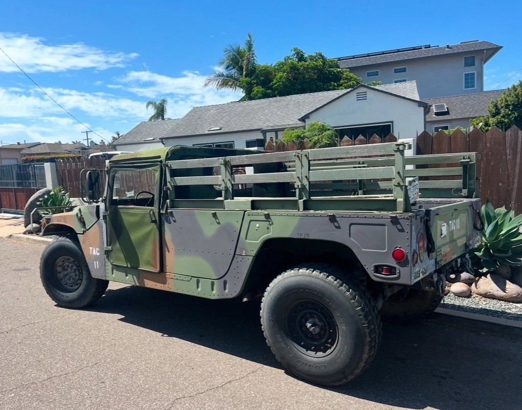 1992 Humvee M1038 Am General Hummer Hmmwv Utility Truck 1-1/4 Ton Utah Title