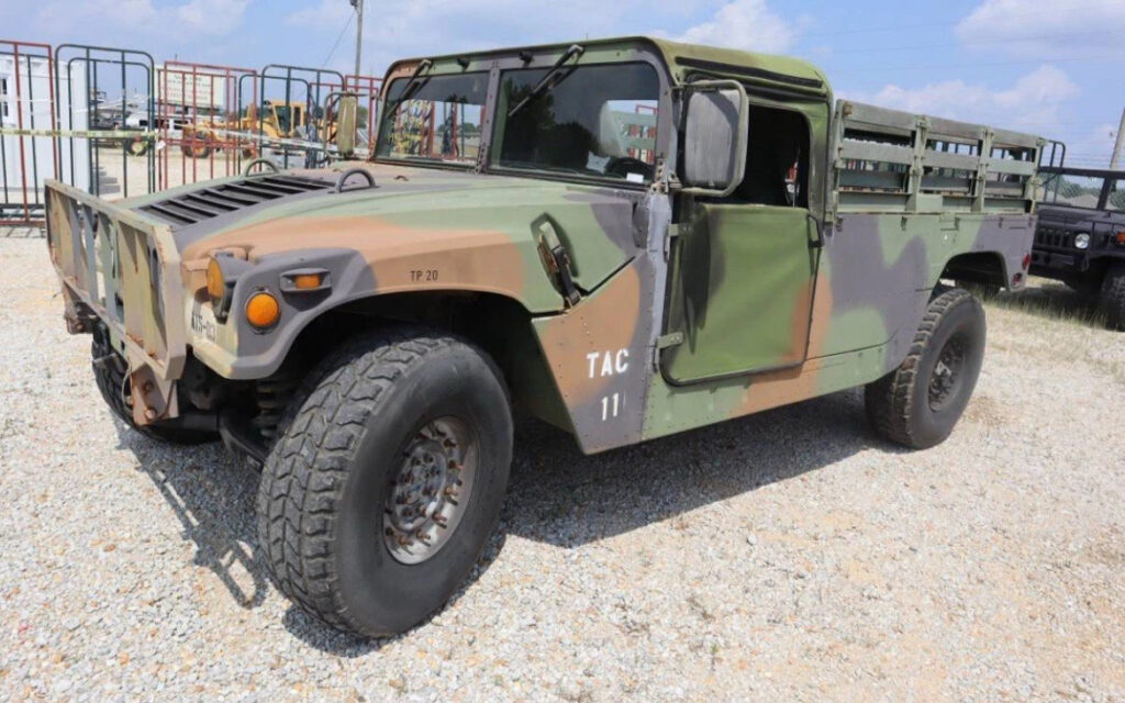 1992 Humvee M1038 Am General Hummer Hmmwv Utility Truck 1-1/4 Ton Utah Title