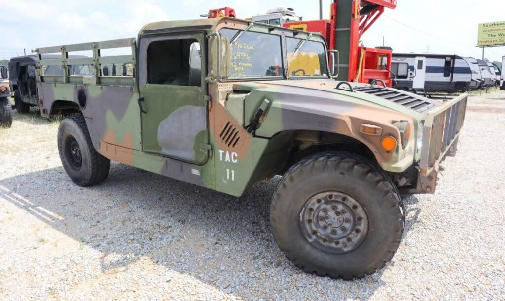 1992 Humvee M1038 Am General Hummer Hmmwv Utility Truck 1-1/4 Ton Utah Title