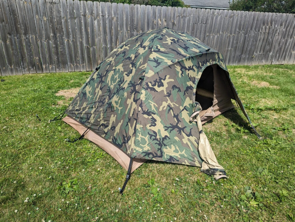 GC – USMC 2-Man Military Combat Shelter Woodland 4 Season Tent Eurika/diamond/lf