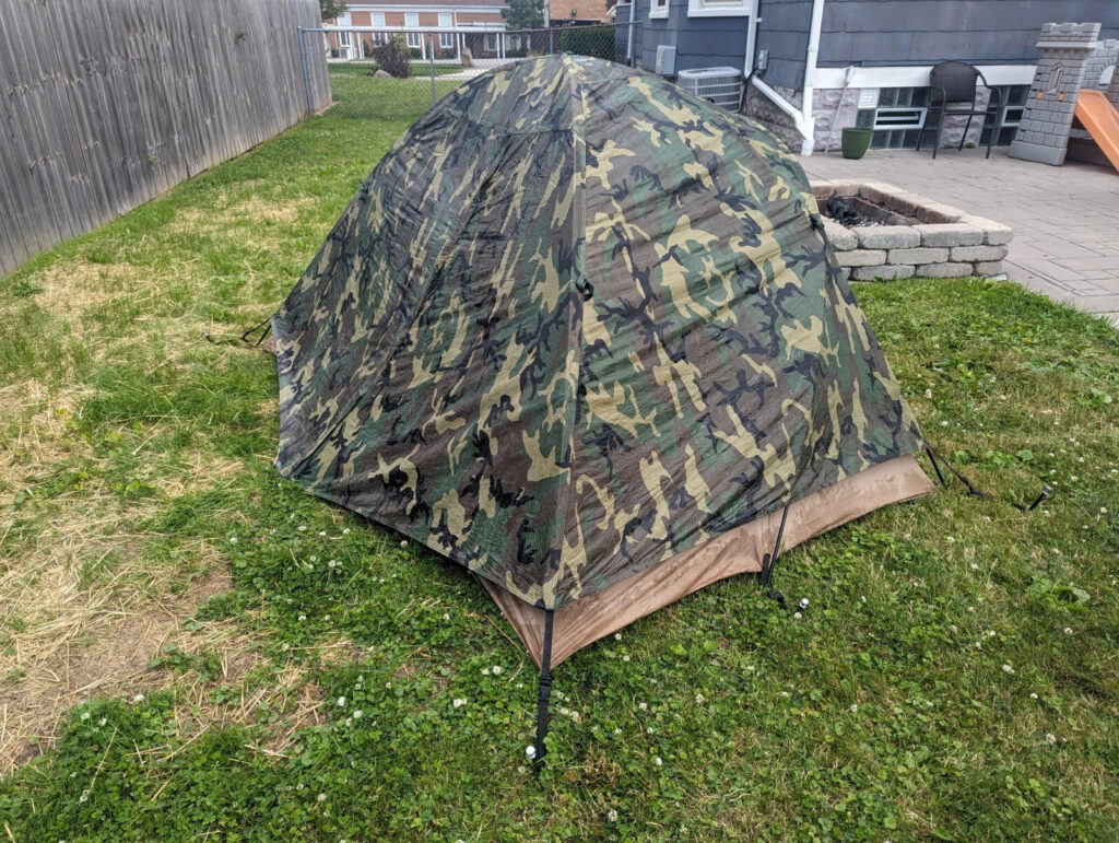 GC – USMC 2-Man Military Combat Shelter Woodland 4 Season Tent Eurika/diamond/lf