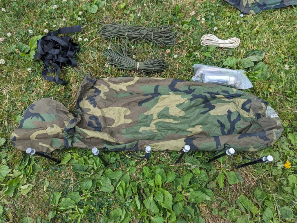 GC – USMC 2-Man Military Combat Shelter Woodland 4 Season Tent Eurika/diamond/lf