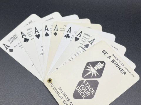 U.S. Army Post Vietnam Era Military Intelligence Train Aid GTA 30-1-23 1977 RARE for sale