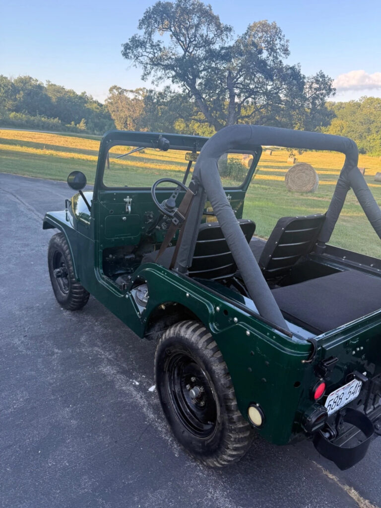 1952 Willys M38a1 Military Jeep Clean Korean War Era Runs Well Rebuilt Carb