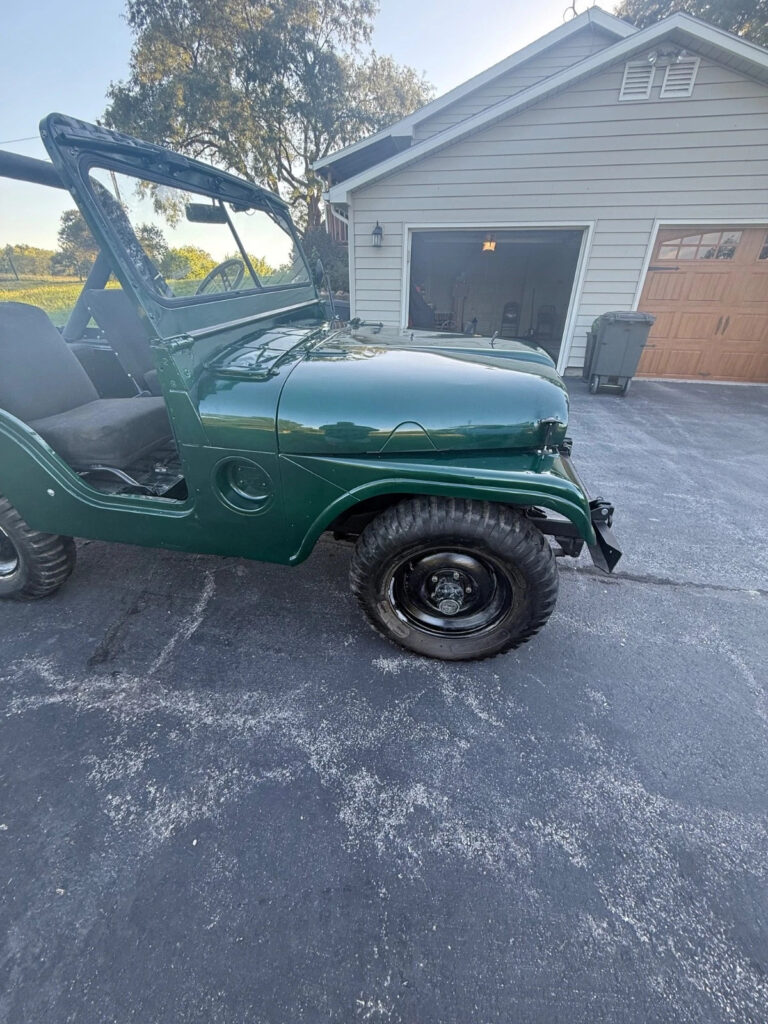 1952 Willys M38a1 Military Jeep Clean Korean War Era Runs Well Rebuilt Carb