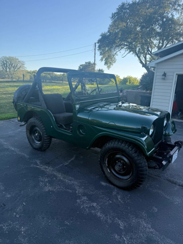 1952 Willys M38a1 Military Jeep Clean Korean War Era Runs Well Rebuilt Carb