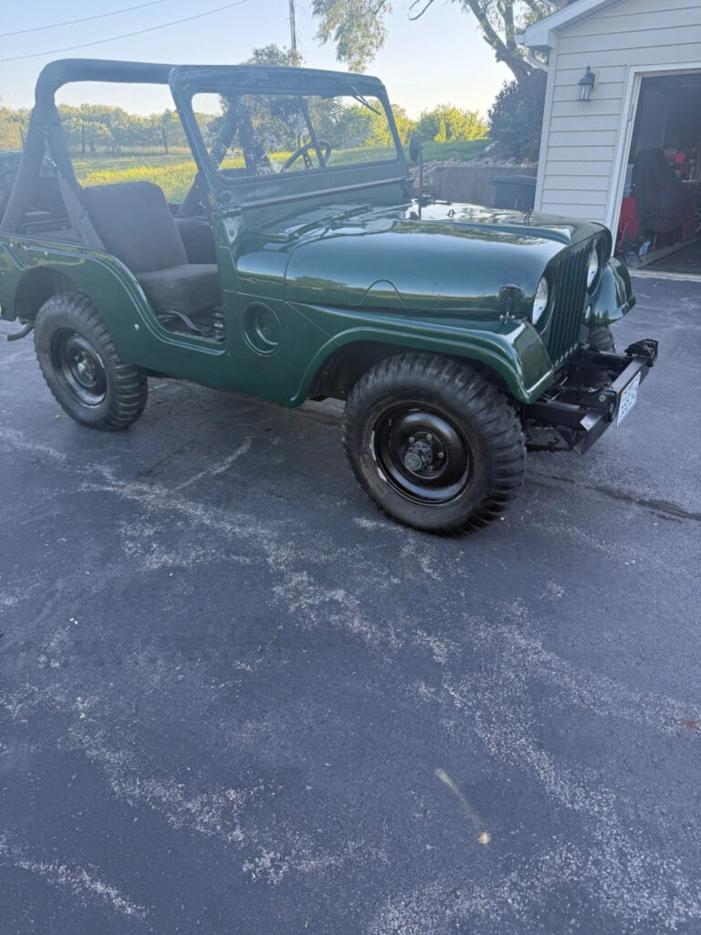 1952 Willys M38a1 Military Jeep Clean Korean War Era Runs Well Rebuilt Carb