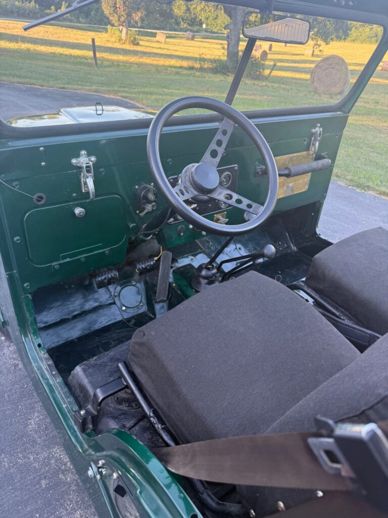 1952 Willys M38a1 Military Jeep Clean Korean War Era Runs Well Rebuilt Carb