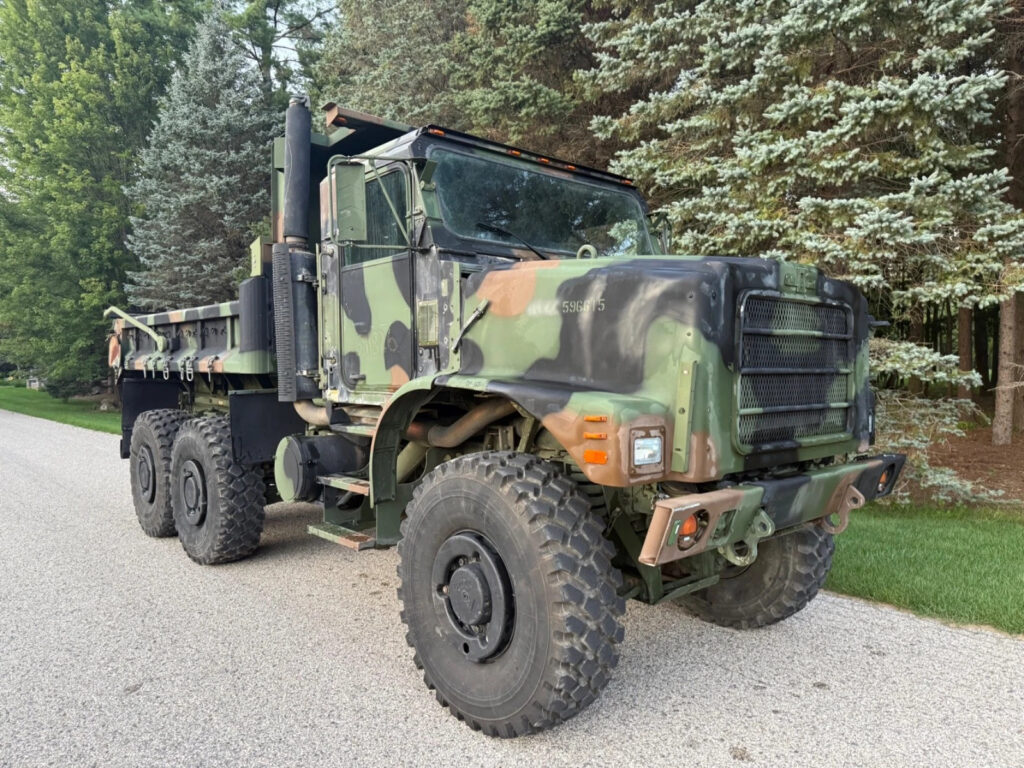2005 Oshkosh MTVR MK29 6×6 Dump Truck Military off road Diesel