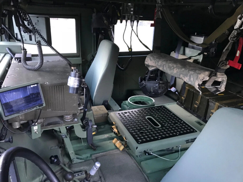 M1025a1 Hmmwv Used On Discovery Channel With M1101 Trailer