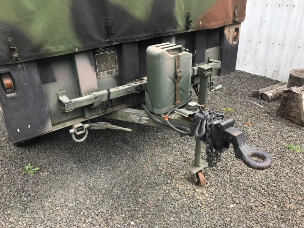 M1025a1 Hmmwv Used On Discovery Channel With M1101 Trailer