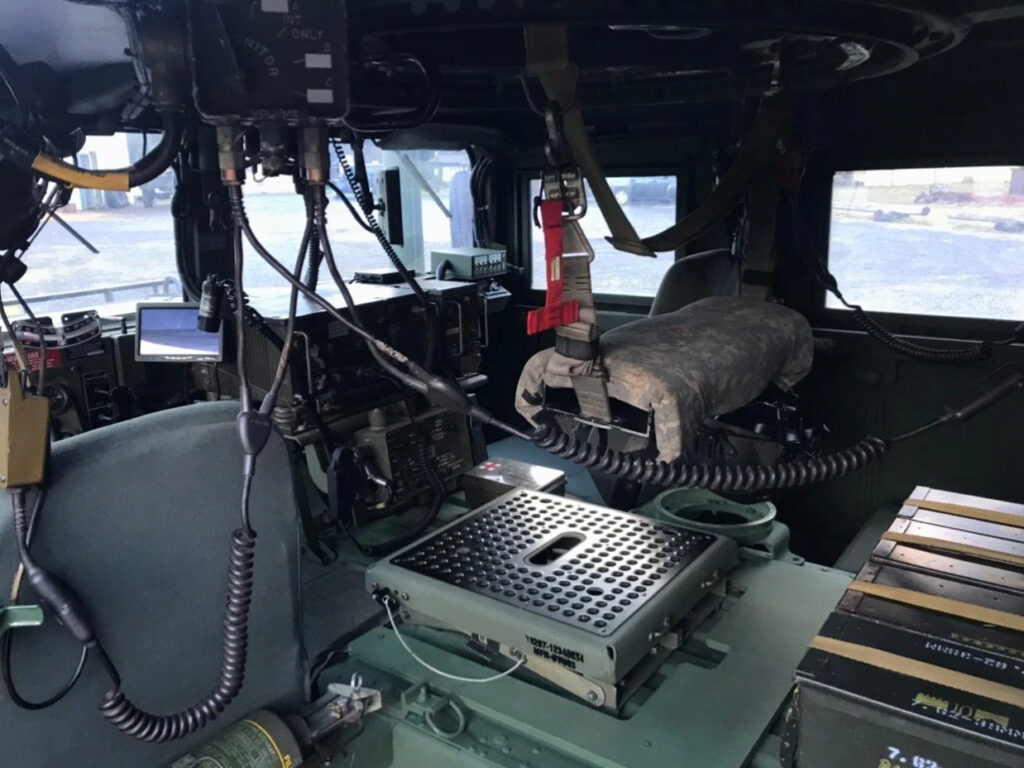 M1025a1 Hmmwv Used On Discovery Channel With M1101 Trailer