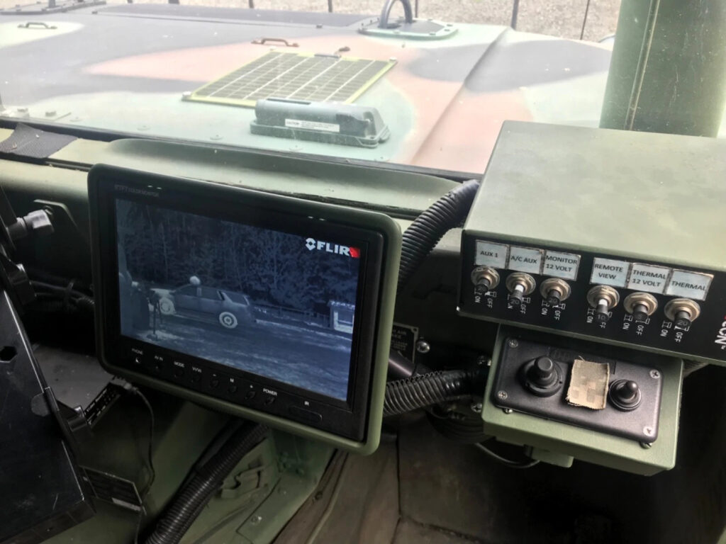 M1025a1 Hmmwv Used On Discovery Channel With M1101 Trailer