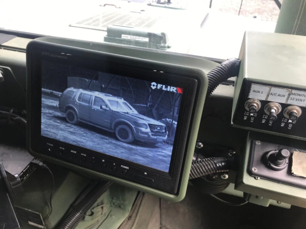 M1025a1 Hmmwv Used On Discovery Channel With M1101 Trailer