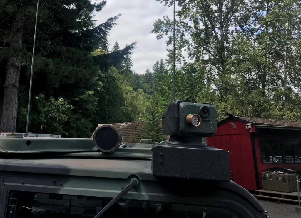 M1025a1 Hmmwv Used On Discovery Channel With M1101 Trailer