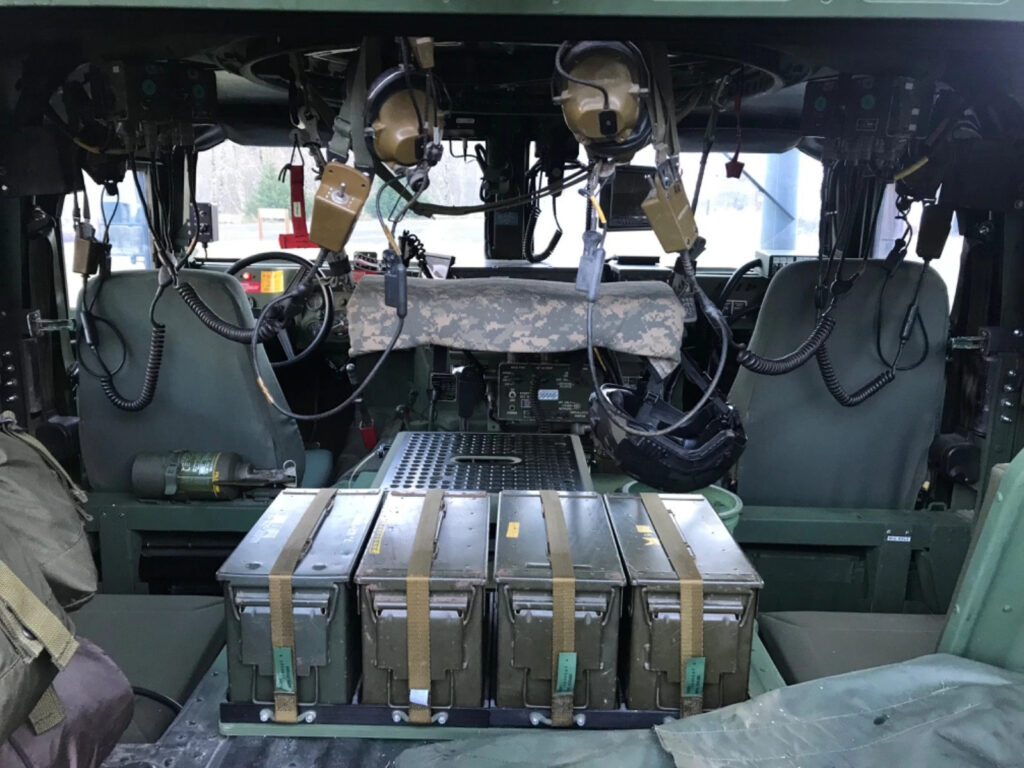 M1025a1 Hmmwv Used On Discovery Channel With M1101 Trailer