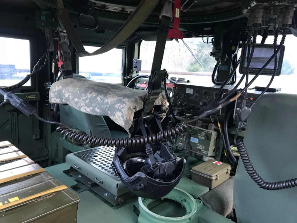 M1025a1 Hmmwv Used On Discovery Channel With M1101 Trailer