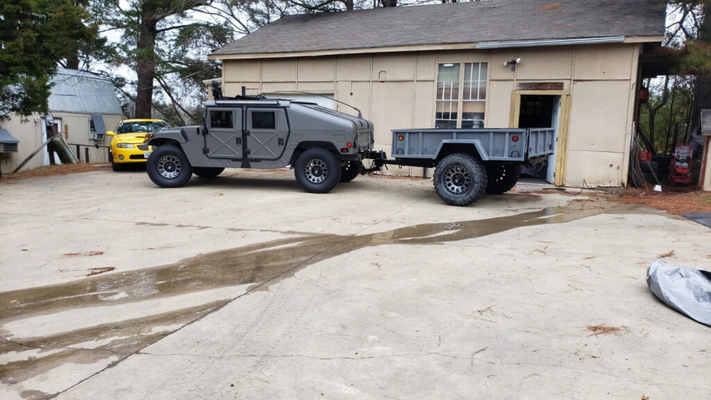 1983 Am General M1025 with 12 Valve swap and 4l80e