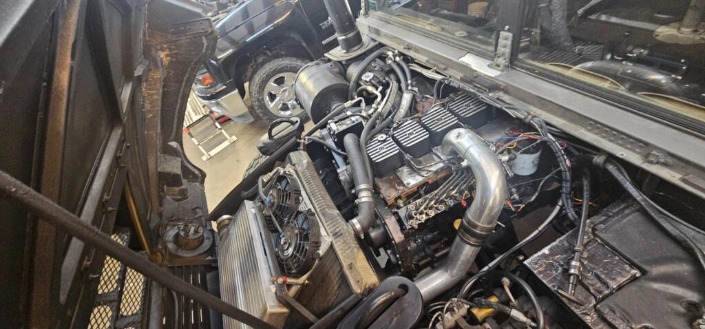 1983 Am General M1025 with 12 Valve swap and 4l80e
