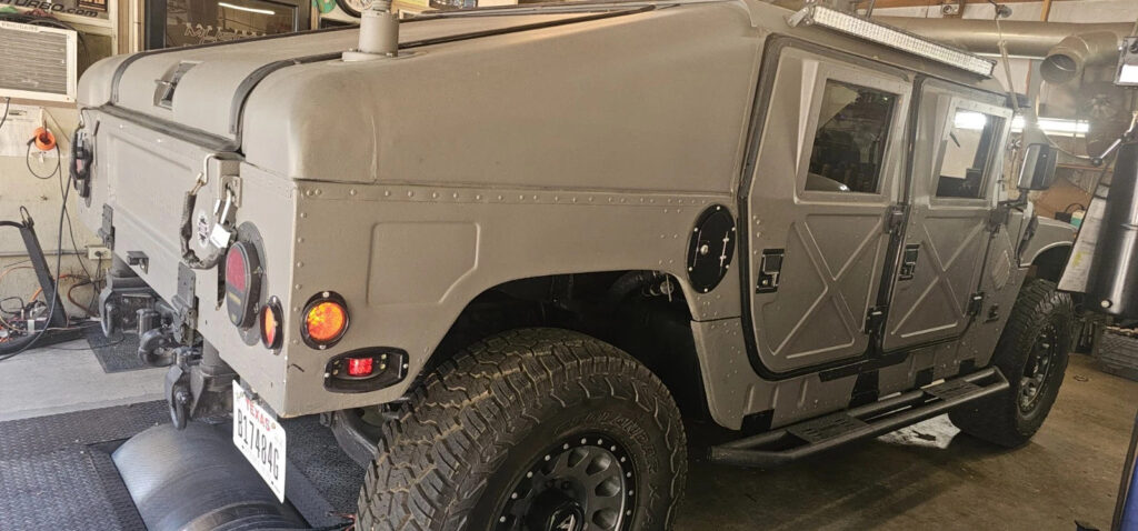 1983 Am General M1025 with 12 Valve swap and 4l80e