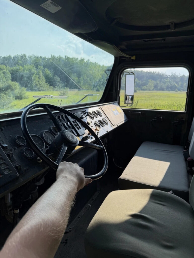 2002 Oshkosh MK23 MTVR 7 ton Water Truck 6×6 Off Road Military Tanker Cat C12