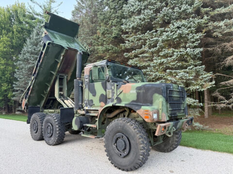 2005 Oshkosh MTVR MK29 6×6 Dump Truck Military off road Diesel for sale