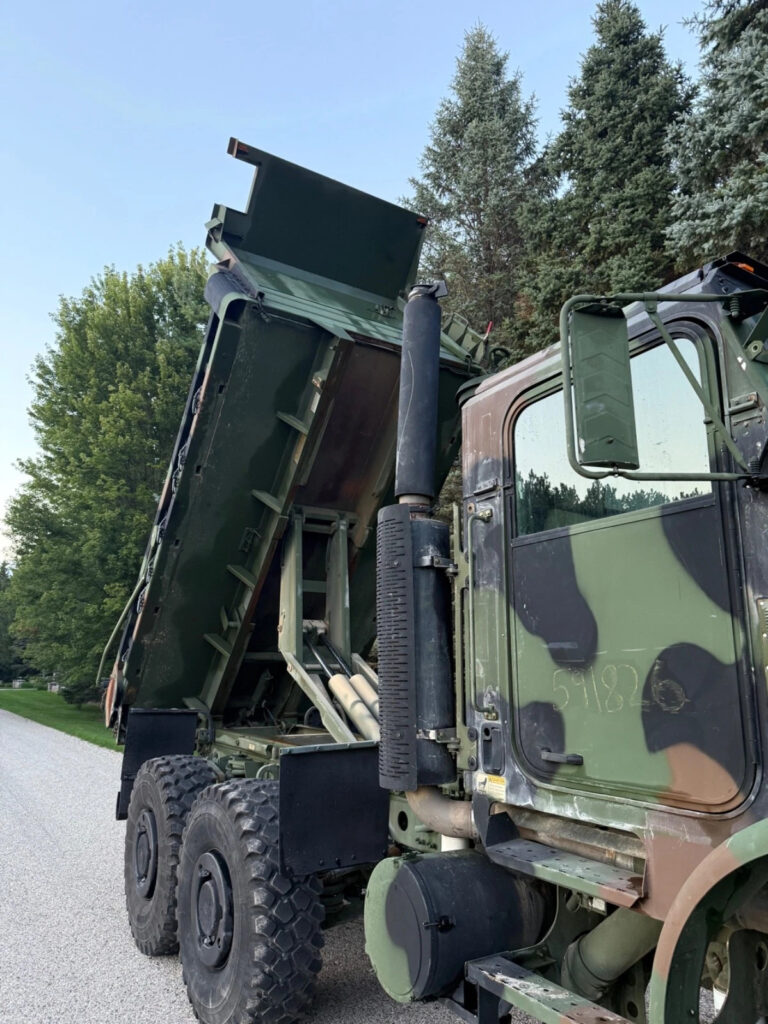 2005 Oshkosh MTVR MK29 6×6 Dump Truck Military off road Diesel