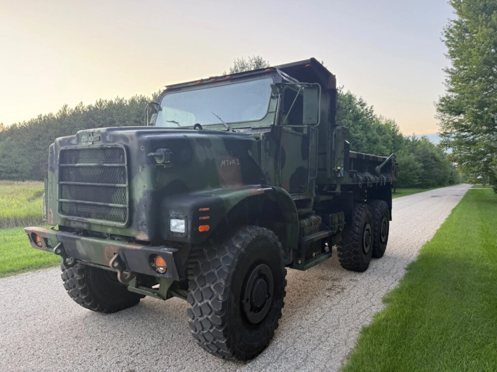 2005 Oshkosh MTVR MK29 6×6 Dump Truck Military off road Diesel