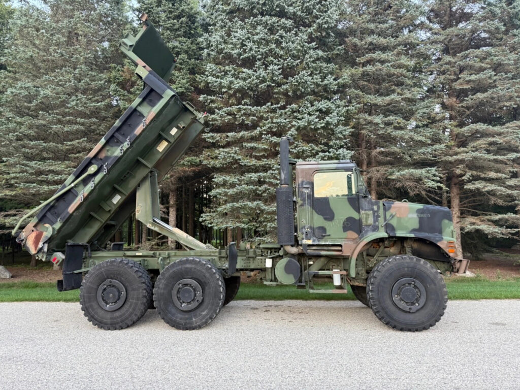 2005 Oshkosh MTVR MK29 6×6 Dump Truck Military off road Diesel