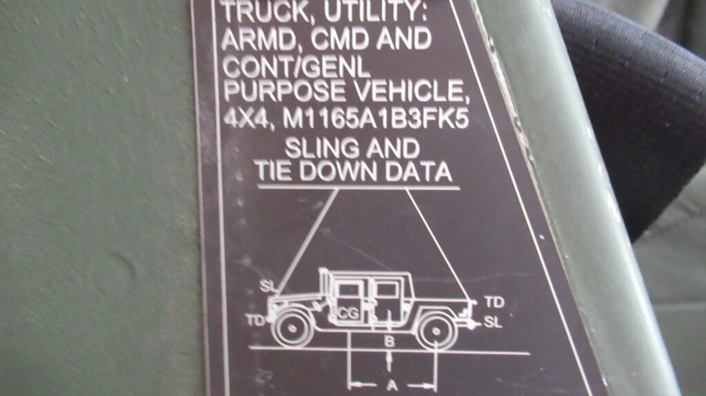 2008 Humvee M1165a1b3fk5