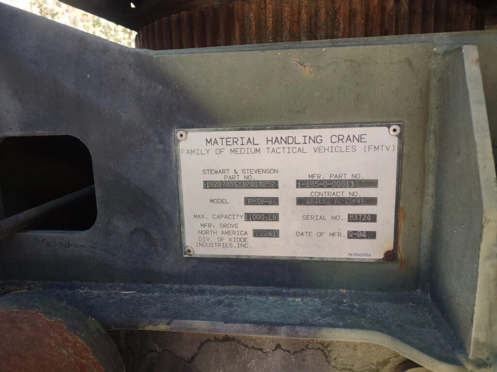 M-1089 5 Ton Wrecker