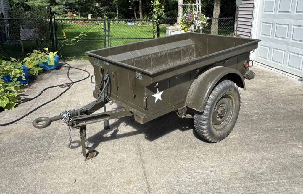 Military M100 Trailer 1953, Older Restoration