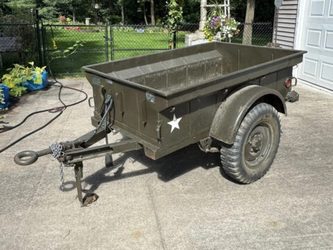 Military M100 Trailer 1953, Older Restoration for sale