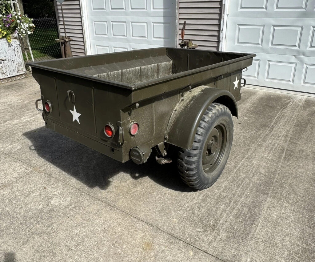 Military M100 Trailer 1953, Older Restoration