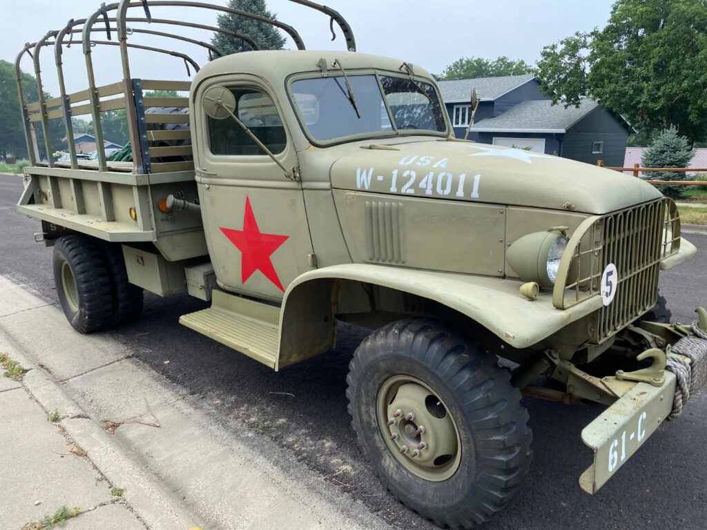 RARE Original WWII US ARMY 1942 Chevy G506 Personal Carrier Truck
