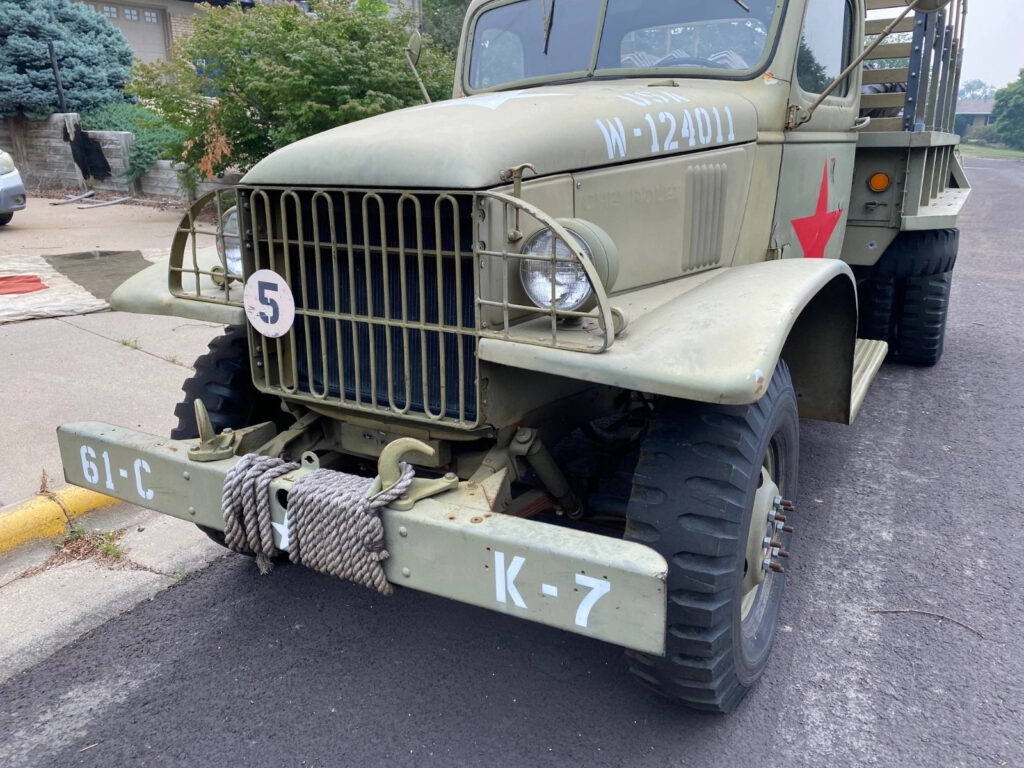 RARE Original WWII US ARMY 1942 Chevy G506 Personal Carrier Truck