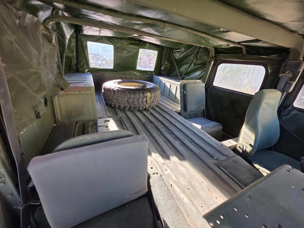 Titled 2007 4×4 Heavy M1097r1 Military Hummer Hmmwv Humvee Runs and Drives Great