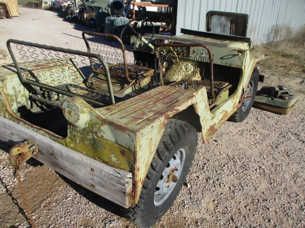 Used 1966 M151a1 Jeep Ford Motor Co. Cut/welded, Rusty, NOT Running