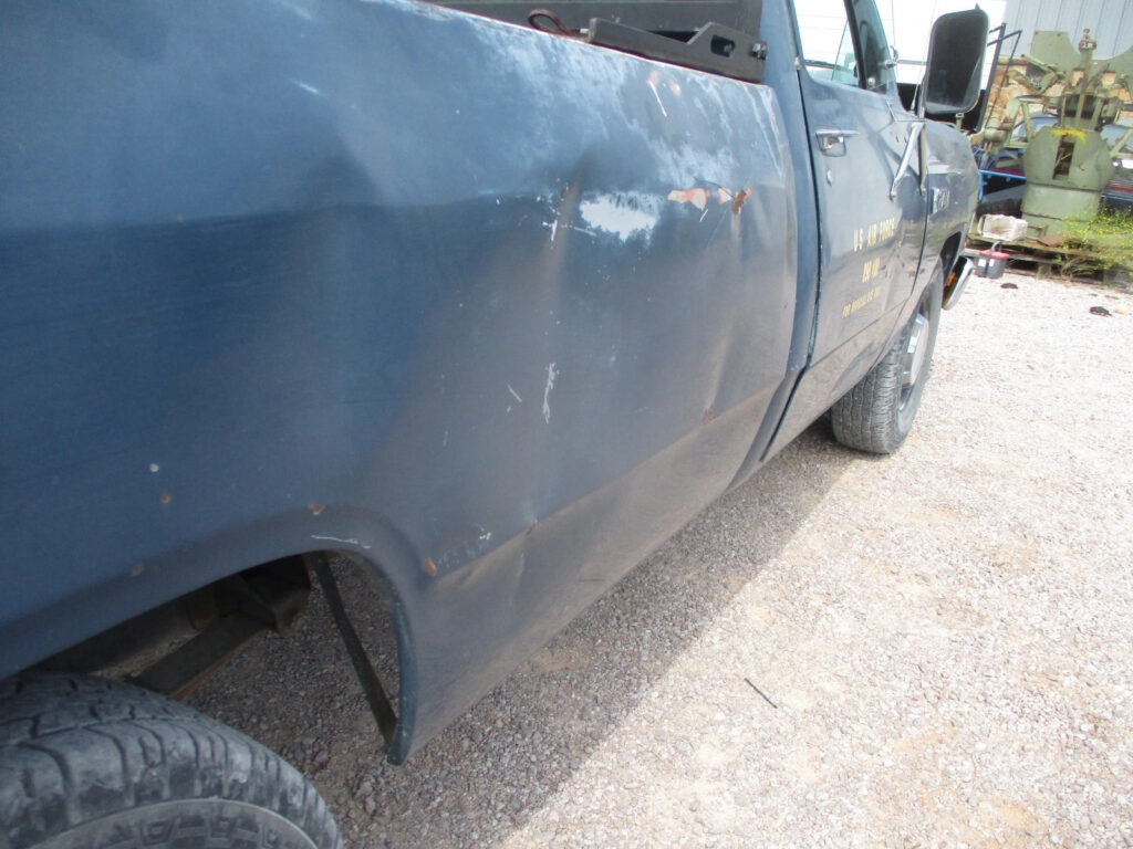 1989 1st Gen Dodge D250 3/4-Ton Pickup Truck, Ex- USAF Air Force, Runs Good, V8